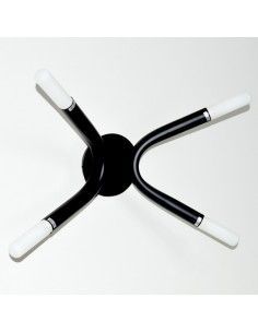 PLAFON DE TECHO DE CUATRO NEGRO