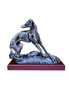 FIGURA GALGO EN ATENCIÓN 25x30 2