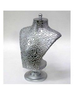 CUELLO PARA JOYAS PLATEADO