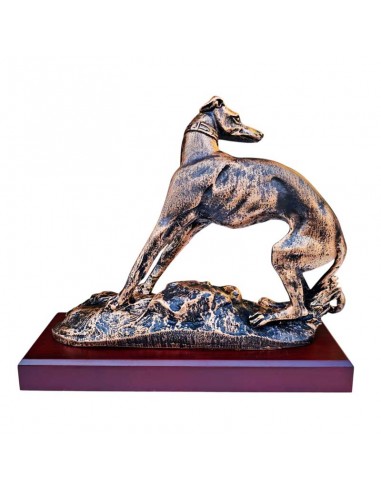 FIGURA GALGO EN ATENCIÓN 25x30