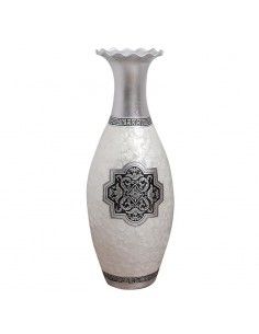 VASIJA DE CERAMICA Y NACAR