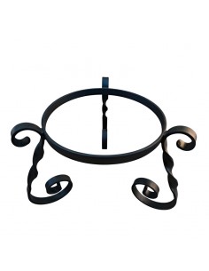 SOPORTE DE FORJA TRENZADA... 2