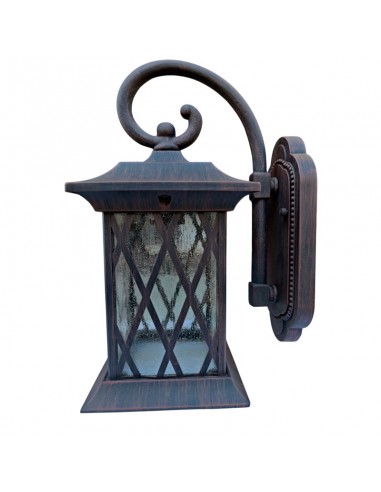APLIQUE FAROL PARED EXTERIOR ALUMINIO...