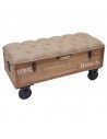 BANQUETA BAUL BEIGE