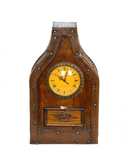 RELOJ DE SOBREMESA RUSTICO