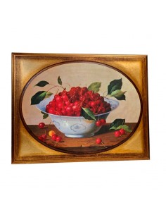 PAREJA CUADROS FRUTA MADERA... 2