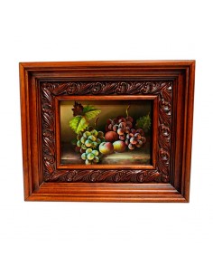 CUADRO BODEGÓN FRUTA CAÑA...