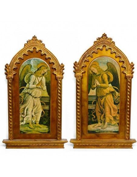 PAREJA DE CUADROS DE ANGEL
