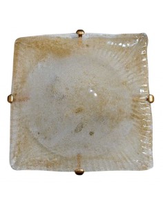 PLAFÓN MURANO ÁMBAR 2-E27 9x40 2
