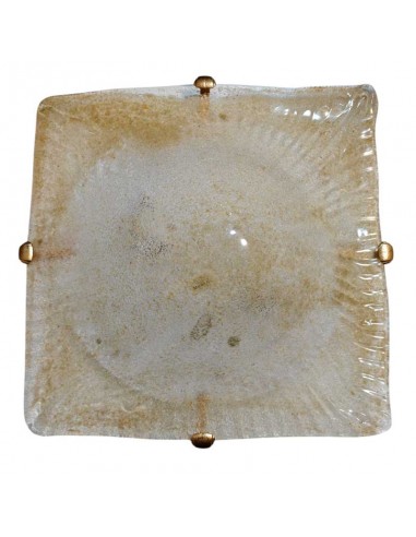 PLAFÓN MURANO ÁMBAR 2-E27 9x40