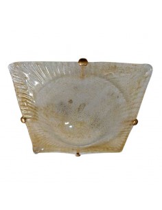 PLAFÓN MURANO ÁMBAR 2-E27 9x40