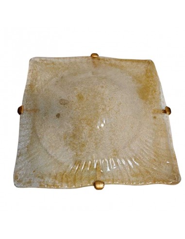 PLAFÓN MURANO ÁMBAR 2-E27 9x40