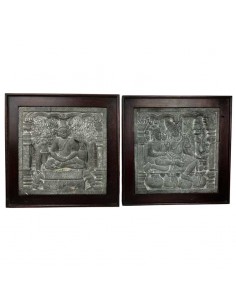 PAREJA DE CUADROS RELIEVE... 2