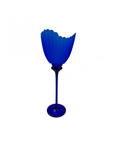 COPA DE CRISTAL AZUL SEEROSE 36x14.5
