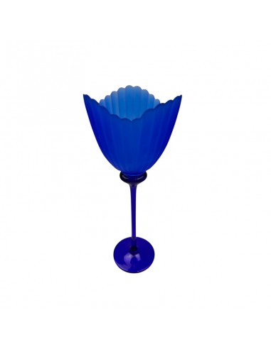 COPA DE CRISTAL AZUL SEEROSE 36x14.5