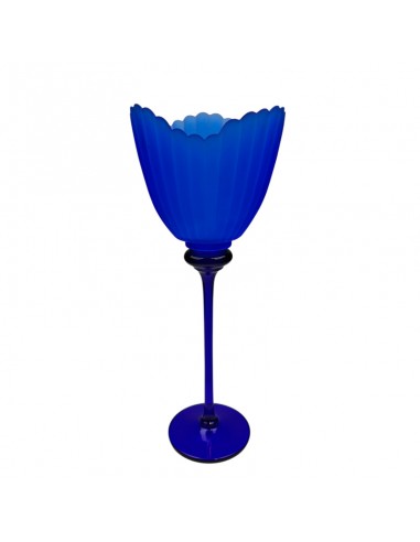 COPA DE CRISTAL AZUL SEEROSE 36x14.5