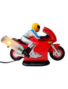 LÁMPARA MOTO RACING ROJA 22x31 2