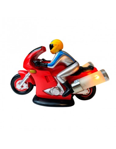 LÁMPARA MOTO RACING ROJA 22x31