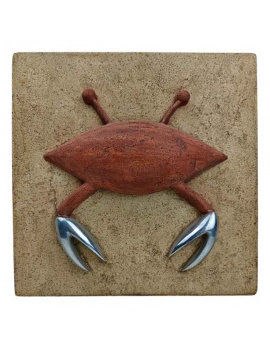 CUADRO CANGREJO RELIEVE RESINA 30X30