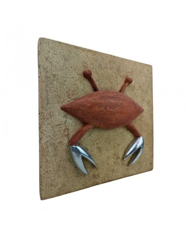 CUADRO CANGREJO RELIEVE RESINA 30X30