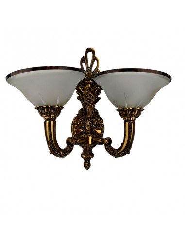 APLIQUE RIPERLAMP BRONCE ORO 24K 41x45