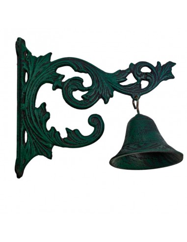 CAMPANA PARED HIERRO VERDE ÓXIDO 25x29
