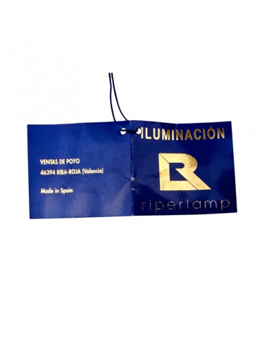 APLIQUE RIPERLAMP BRONCE ORO 24K 41x45