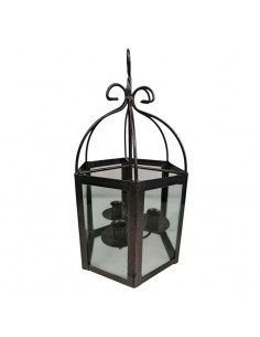 FAROL FORJA VINTAGE GRIS 37x21 2