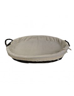 CESTA OVALADA MIMBRE...