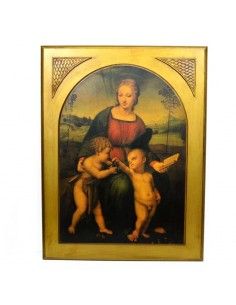 CUADRO DE LA VIRGEN DEL JILGUERO