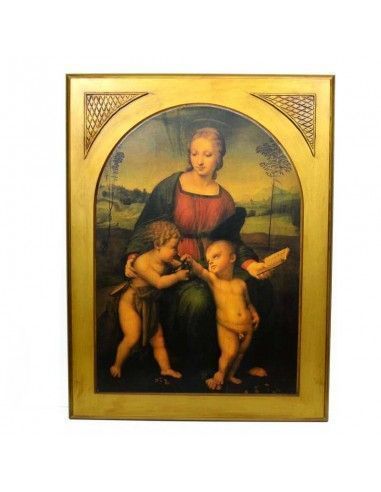 CUADRO DE LA VIRGEN DEL JILGUERO