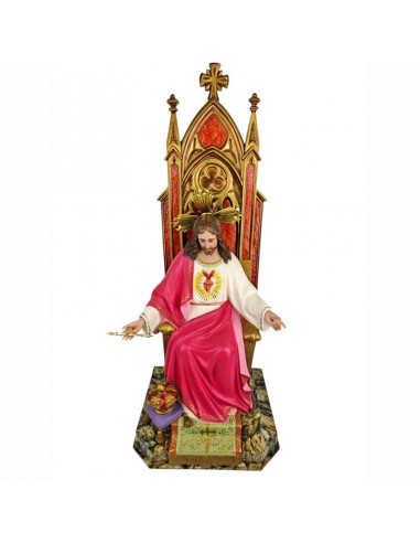 SAGRADO CORAZÓN REY TRONO OLOT 86x36