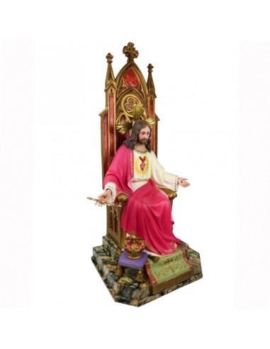 SAGRADO CORAZÓN REY TRONO OLOT 86x36