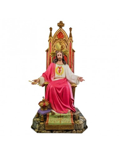 SAGRADO CORAZÓN REY TRONO OLOT 86x36