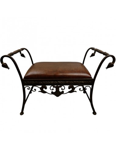 BANQUETA DESCALZADORA FORJA MARRÓN 57x78