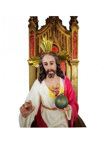 SAGRADO CORAZÓN REY TRONO OLOT 105x48