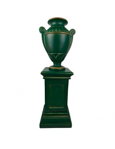 JARRÓN DE PORCELANA VERDE... 2