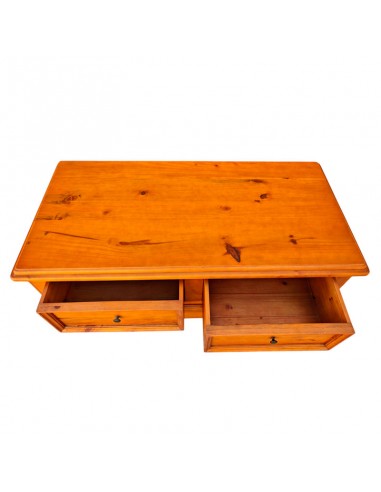 MESA DE CENTRO DE MADERA CON 2...