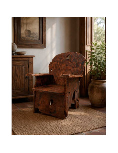 SILLÓN RÚSTICO DE MADERA... 2