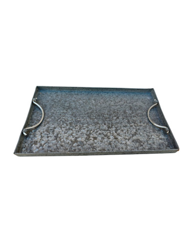 MESA AUXILIAR ACACIA Y ZINC 96x60