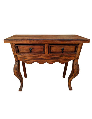 CONSOLA MADERA TALLADA 82x88