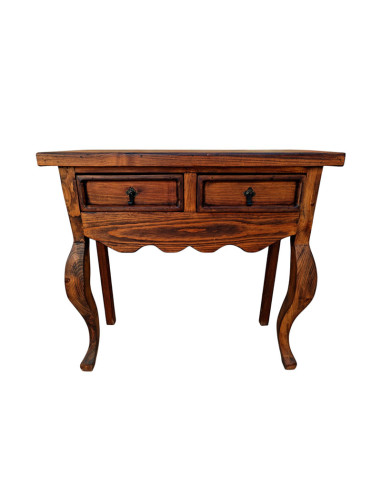 CONSOLA MADERA TALLADA 82x88