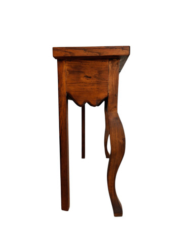 CONSOLA MADERA TALLADA 82x88