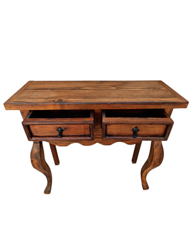 CONSOLA MADERA TALLADA 82x88