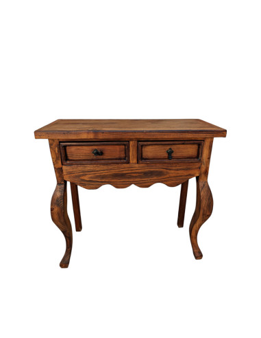 CONSOLA MADERA TALLADA 82x88