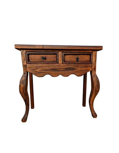 CONSOLA MADERA TALLADA 82x88