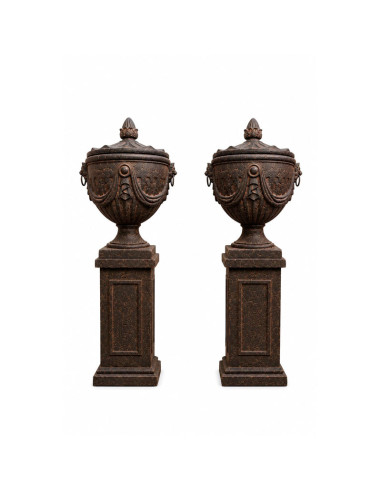 ÁNFORA CON PEDESTAL CLÁSICA 160x62