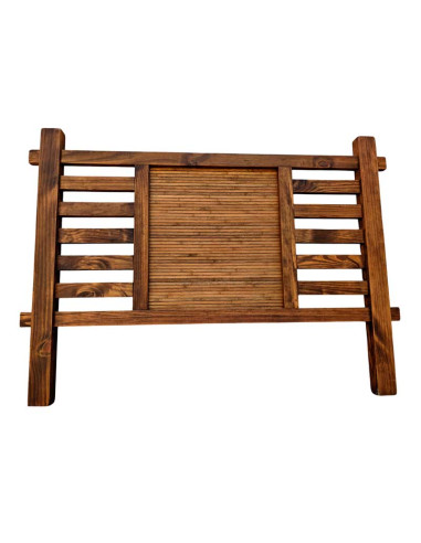 CABECERO DE MADERA NOGAL PARA CAMA...