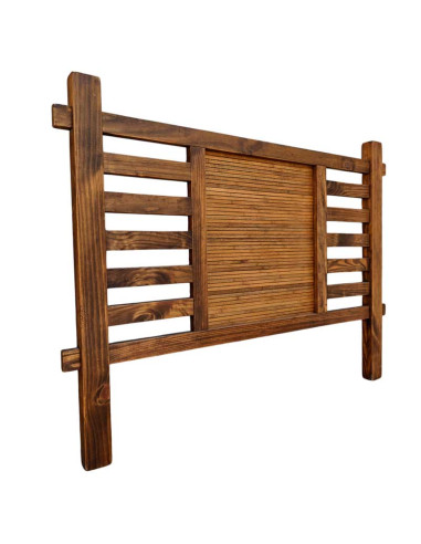 CABECERO DE MADERA NOGAL PARA CAMA...