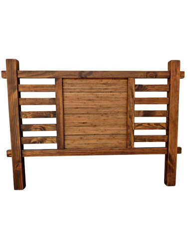 CABECERO DE MADERA NOGAL PARA CAMA...
